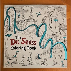 NEW The Dr. Seuss Kids - Adult Coloring Book (Paperback) - Random House Books